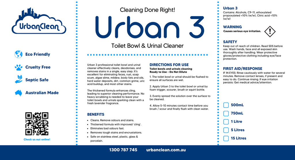 Urban 3 - Toilet Cleaner