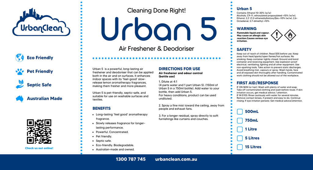 Urban 5 - Deodoriser