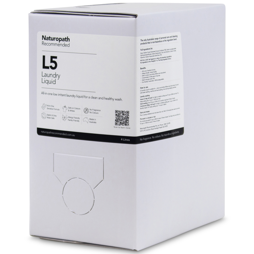 L5 Laundry Liquid by Naturopath Recommended