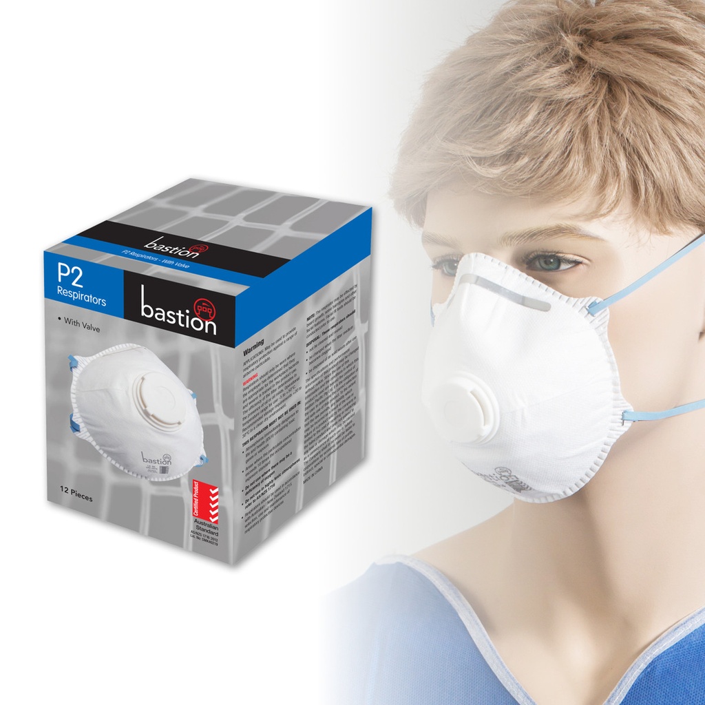 Safety P2 Respirator Mask with Valve