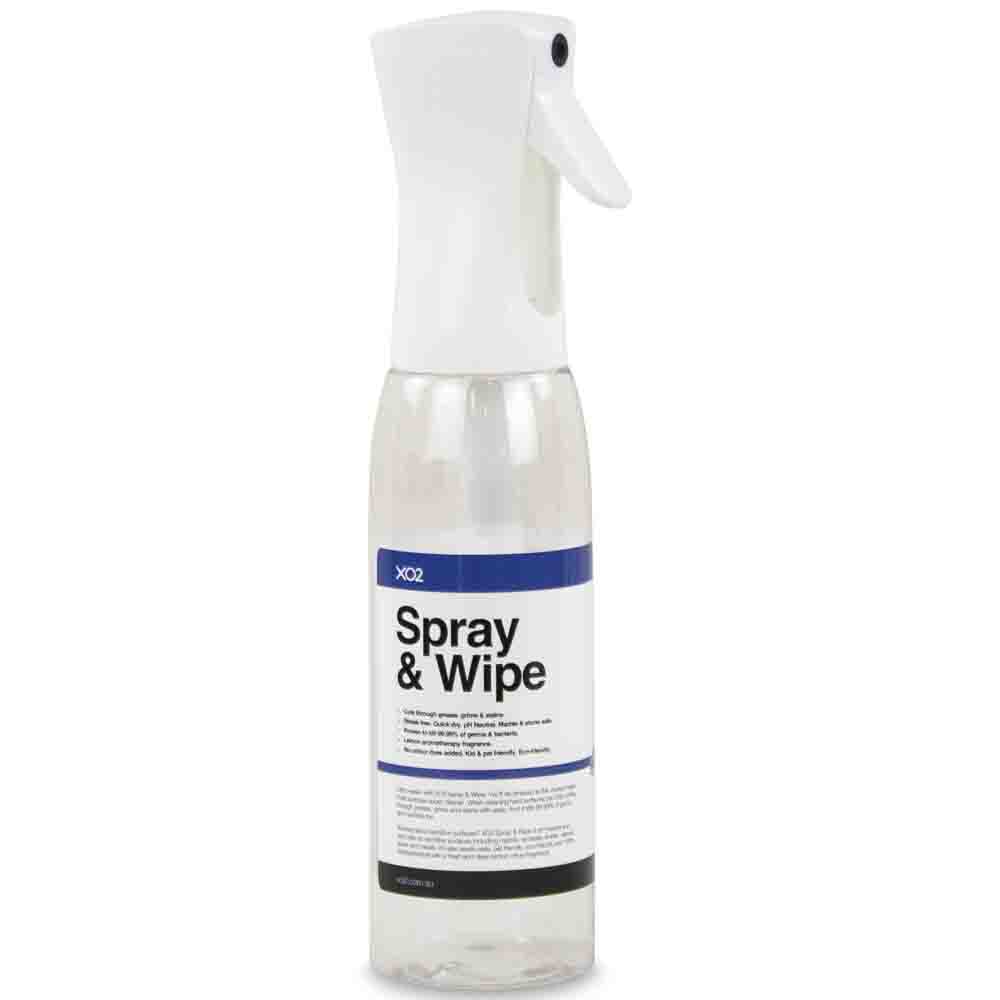 Spray & Wipe Continuous Atomiser Spray Bottle - 500ml, Refillable, Labelled, Comes Empty