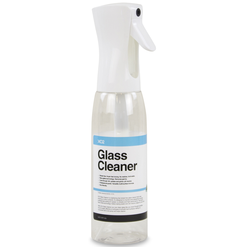 Glass Cleaner Continuous Atomiser Spray Bottle - 500ml, Refillable, Labelled, Comes Empty