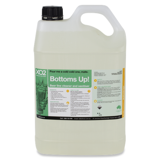 [CH458802] Bottoms Up! - All-In-One Beer Line Cleaner & Sanitiser