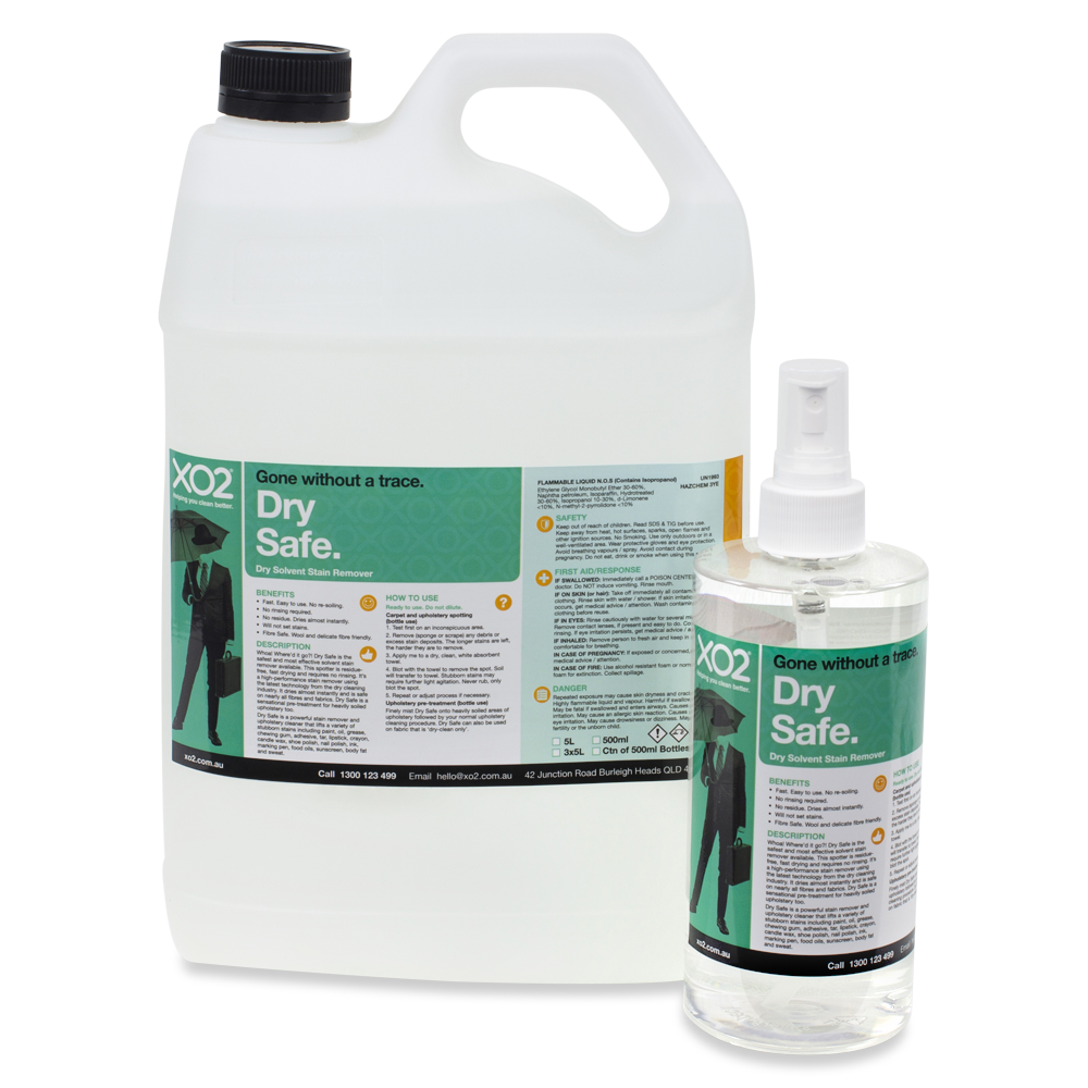 Dry Safe Dry Solvent Stain Remover For Carpet XO2®