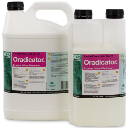 Oradicator - Professional Odour Eliminator with Proactive Bacteria & Enzymes