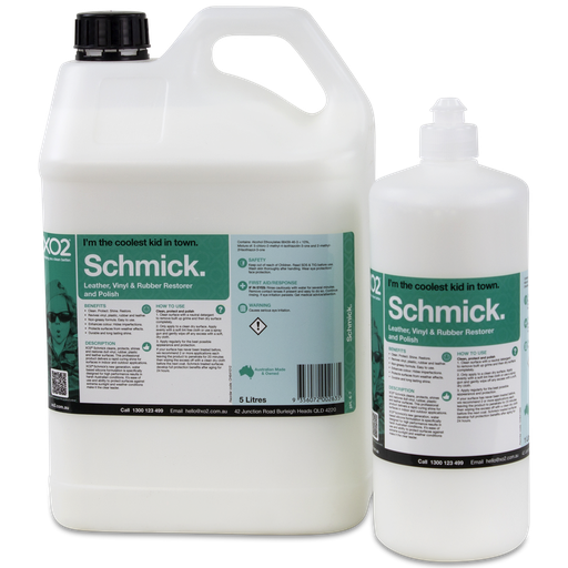 Schmick - Leather, Vinyl, Duco & Rubber Cleaner, Restorer and Protector