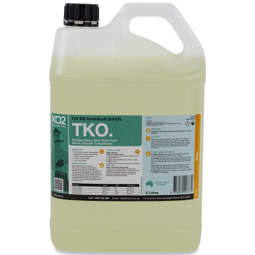 [CH130212] TKO - Alkaline Heavy Duty Hard Floor Shock Cleaner Concentrate