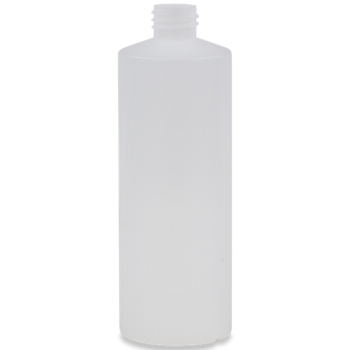 [AC001612] 500ml Straight Sided Bottle - No Neck, Empty, Opaque, 28mm Screw Thread