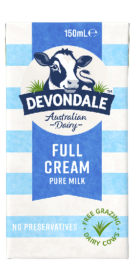 [CA013200] Devondale 150ml UHT Long Life Full Cream Milk Packs