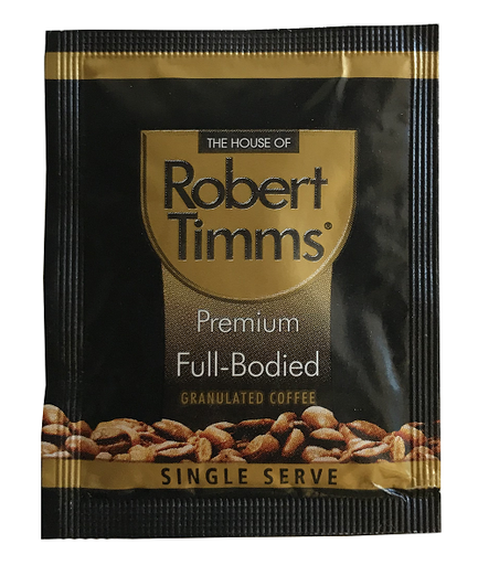 [10087] Robert Timms Premium Full Bodied Granulated Coffee Sachets