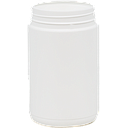 [AC153012] 1L White Plastic Container Jar - Empty, HDPE, 95mm Thread Neck (Lid not included)