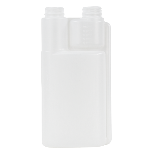 [AC001112] 1L Chamber Pack Bottle - Empty, 100ml Measuring Chamber, DG Rated (Lids not included)