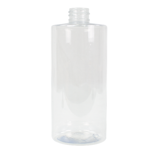 [AC001672] 500ml Clear Plastic Bottle - Hard Plastic