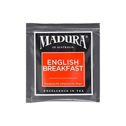 [FEBE500] Madura English Breakfast Enveloped Tea Bags (500's BULK Carton)
