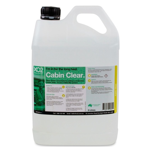 Cabin Clear - Windscreen Wiper Cleaner & System Treatment Concentrate