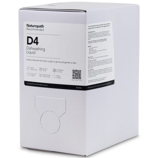 [D4] D4 Dishwashing Liquid by Naturopath Recommended