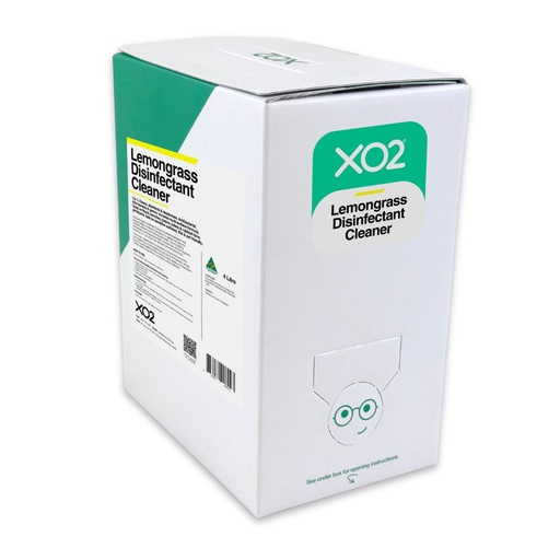 [CH022012] XO2 Lemongrass Disinfectant Cleaner - Fruity, Citrus, Green & Aromatic - The Good Box